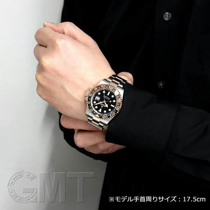 gmtマスター Ⅱ ROLEX 時計 ボックスと保証書付き 未使用)ROLEX ロレックス GMTマスター II 126711CHNR ブラック