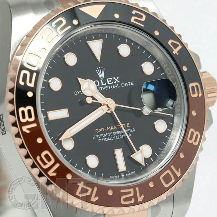 未使用)ROLEX ロレックス GMTマスター II 126711CHNR ブラック