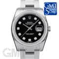 ROLEX ロレックス デイトジャスト 116234G ブラック オイスターブレス