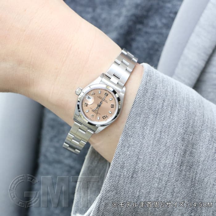 OH済★ROLEX/ロレックス★オイスター パーペチュアル デイト 79160★Y番 ピンク アラビア 2002年頃製★本体のみ 中古)ROLEX ロレックス オイスターパーペチュアル 79160 ピンク（商品