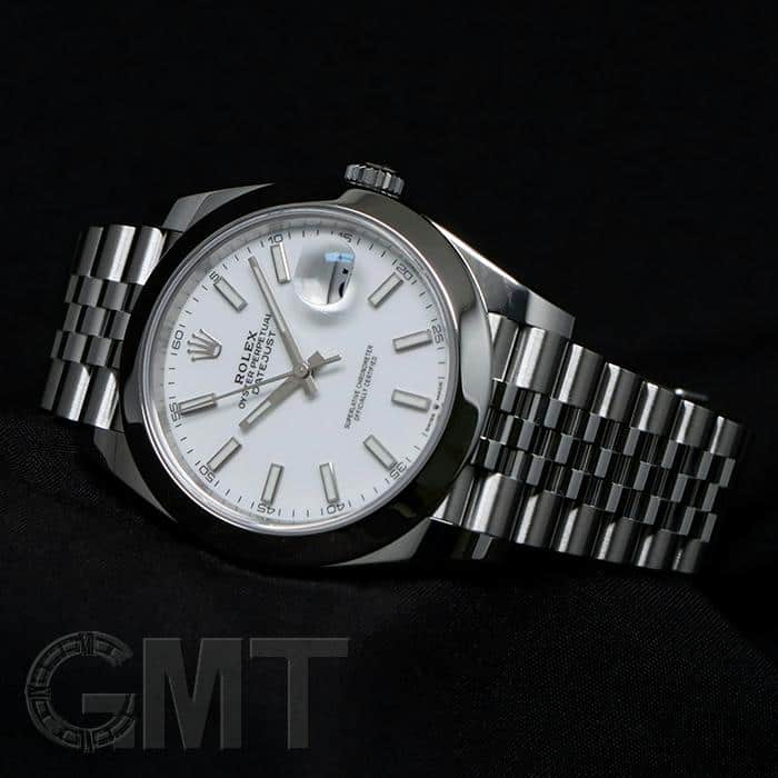 中古)ROLEX ロレックス デイトジャスト 41 126300 ホワイト ジュビリー