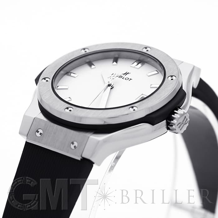 新品)HUBLOT ウブロ クラシック フュージョン チタニウム オパリン 581