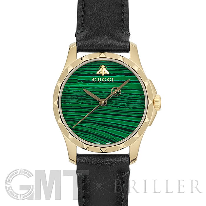 GUCCI タイムレス 新品)GUCCI グッチ Gタイムレス YA126555 マラカイト（商品ID