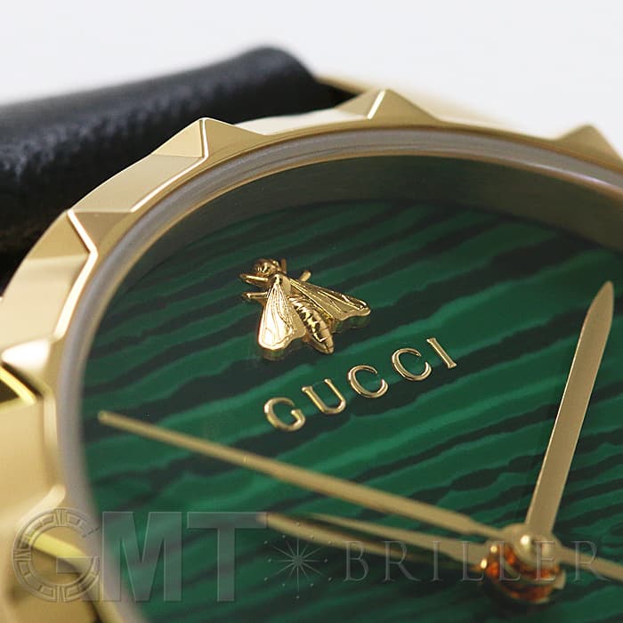 新品)GUCCI グッチ Gタイムレス YA126555 マラカイト(商品ID 新品)GUCCI グッチ Gタイムレス YA126555 マラカイト(商品ID