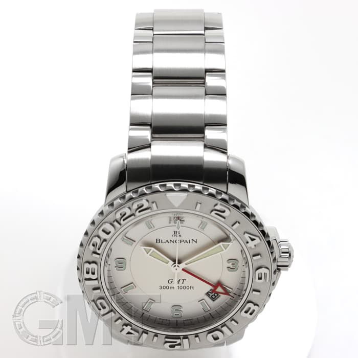 中古)BLANCPAIN ブランパン トリロジー GMT 2250-1142-71 シルバー