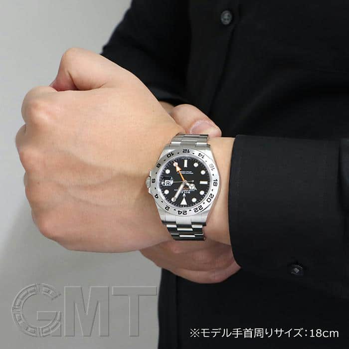 ロレックス(エクスプローラⅡ)の箱諸々 中古)ROLEX ロレックス エクスプローラー II 226570 ブラック（商品ID