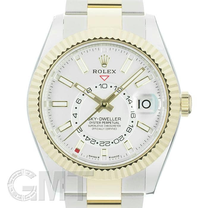 中古)ROLEX ロレックス スカイドゥエラー 336933 ホワイト（商品ID