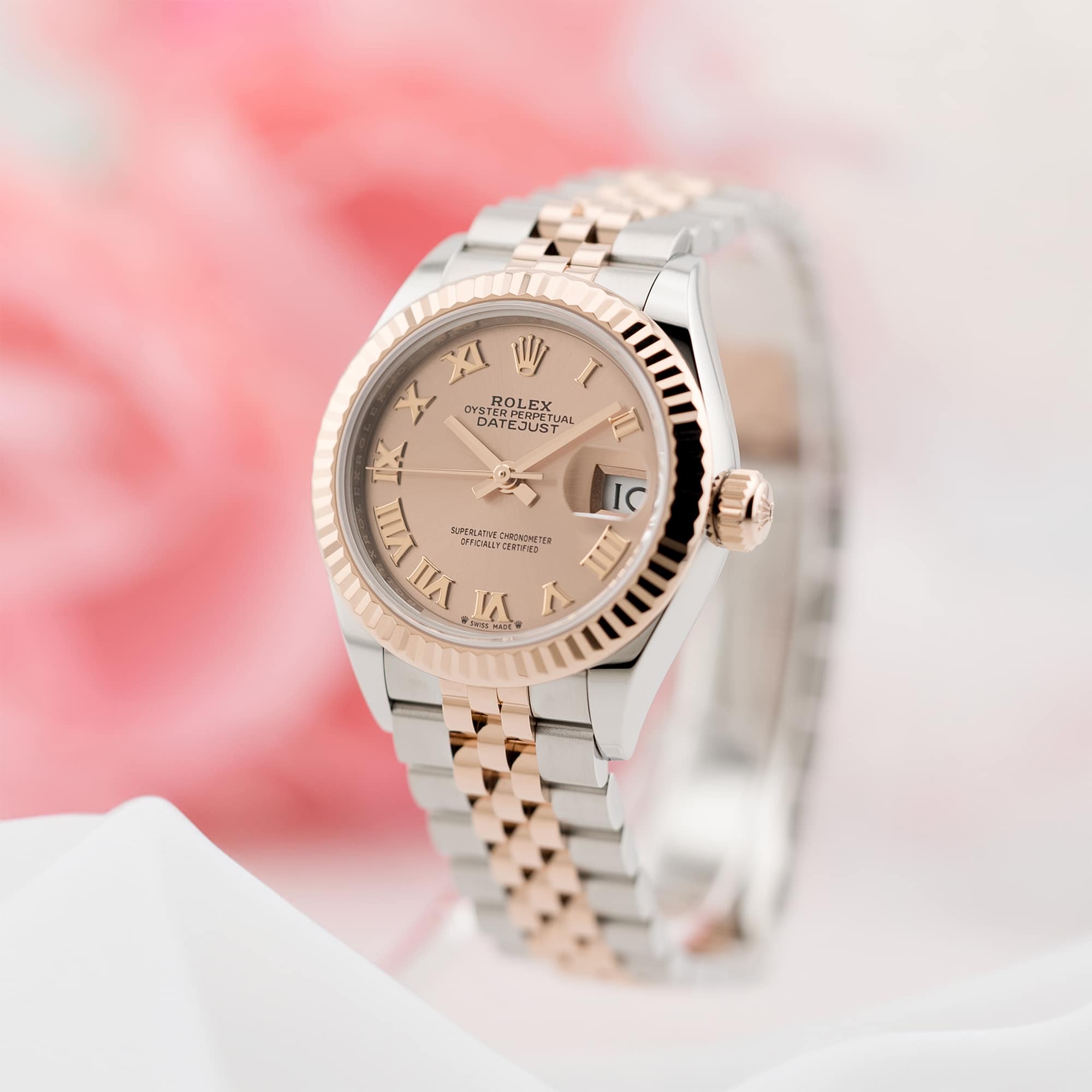 中古)ROLEX ロレックス デイトジャスト 279171 ロゼローマ ジュビリー