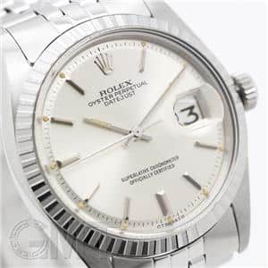 ROLEX ロレックス デイトジャスト 1603 エンジンターンドベゼル シルバー メイン