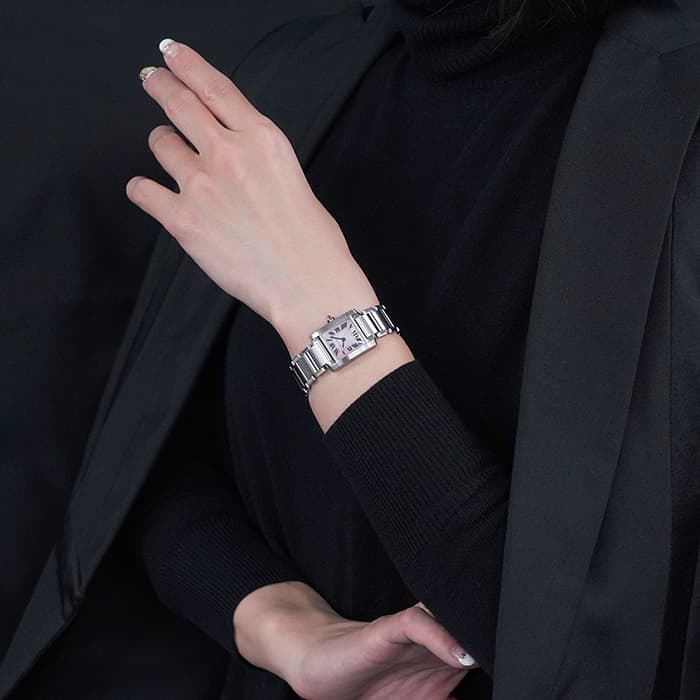 中古)CARTIER カルティエ タンク フランセーズ SM W51028Q3（商品ID