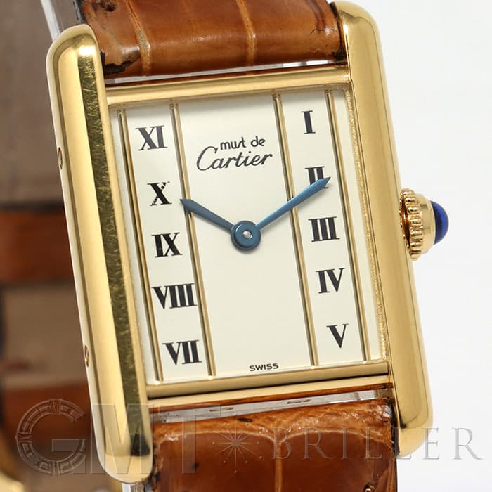 カルティエ　マストタンクSM ヴェルメイユ　vintage Cartier（カルティエ） マストタンク ヴェルメイユ SM クオーツ 中古