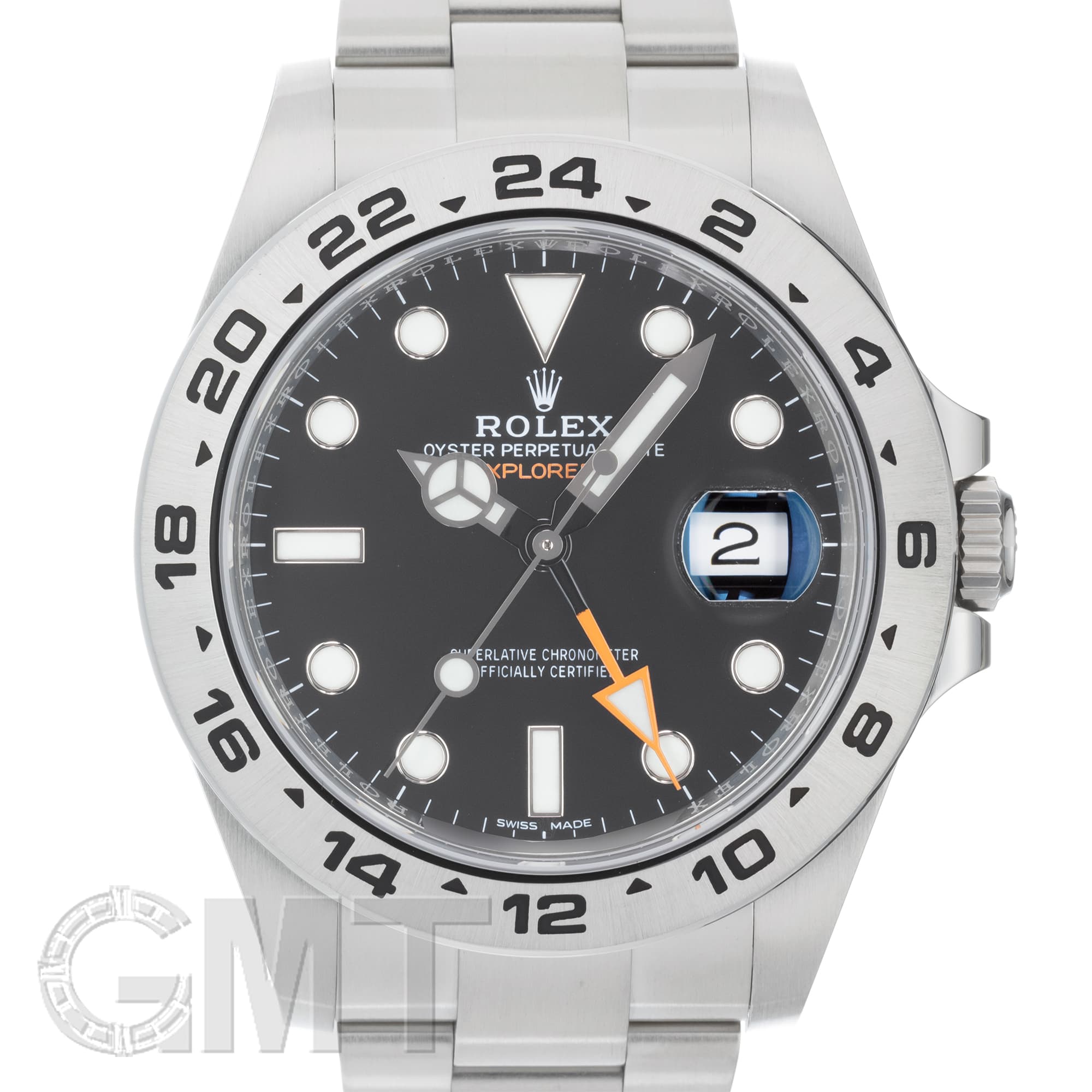 中古)ROLEX ロレックス エクスプローラー II 216570 ブラック（商品ID