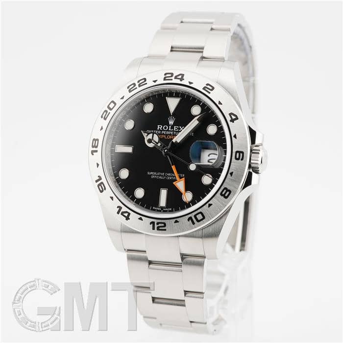 中古)ROLEX ロレックス エクスプローラー II 216570 ブラック（商品ID