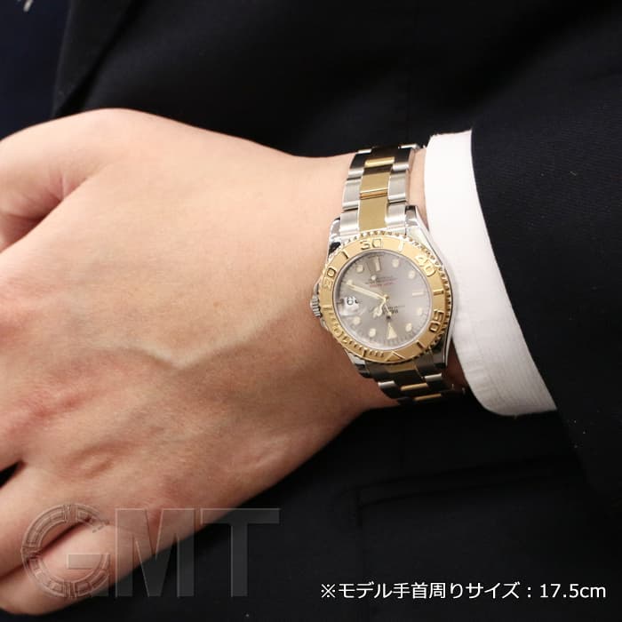 中古)ROLEX ロレックス ヨットマスター ボーイズ 168623 グレー（商品