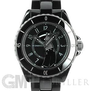 CHANEL シャネル J12 H7609 マドモアゼル ラパウザ ブラック メイン