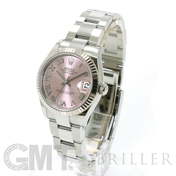 ROLEX ロレックス デイトジャスト ブレス 4コマ SS 【新品仕上げ済】 新品)ROLEX ロレックス デイトジャスト 278274 ピンクローマ