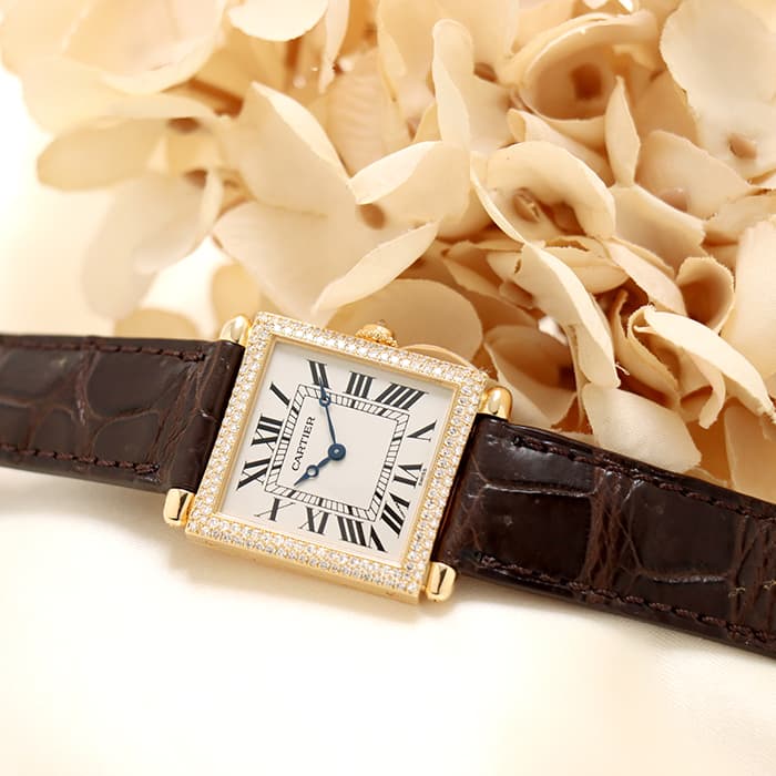 中古)CARTIER カルティエ タンク オビュ WB800251（商品ID