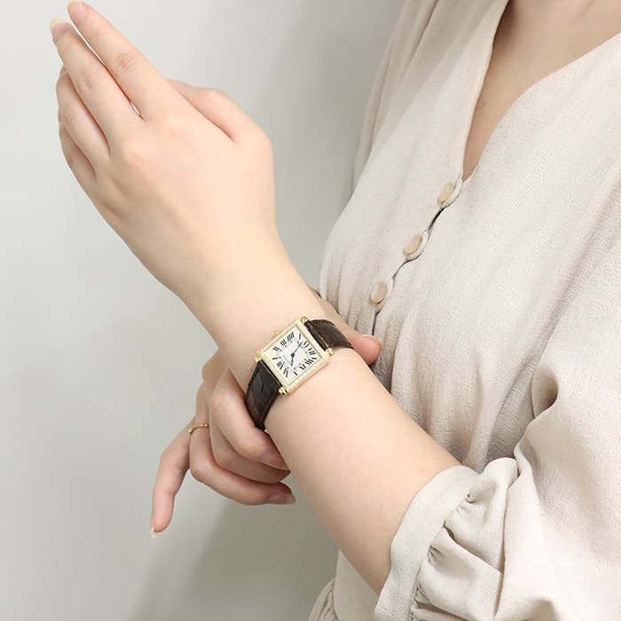 21525★1円スタート★本物★カルティエ★ダンヒル☆ジャンクライター★5点セット★喫煙具★タバコ★ストライプ★ゴールド★シルバー★ 中古)CARTIER カルティエ タンク オビュ WB800251（商品ID