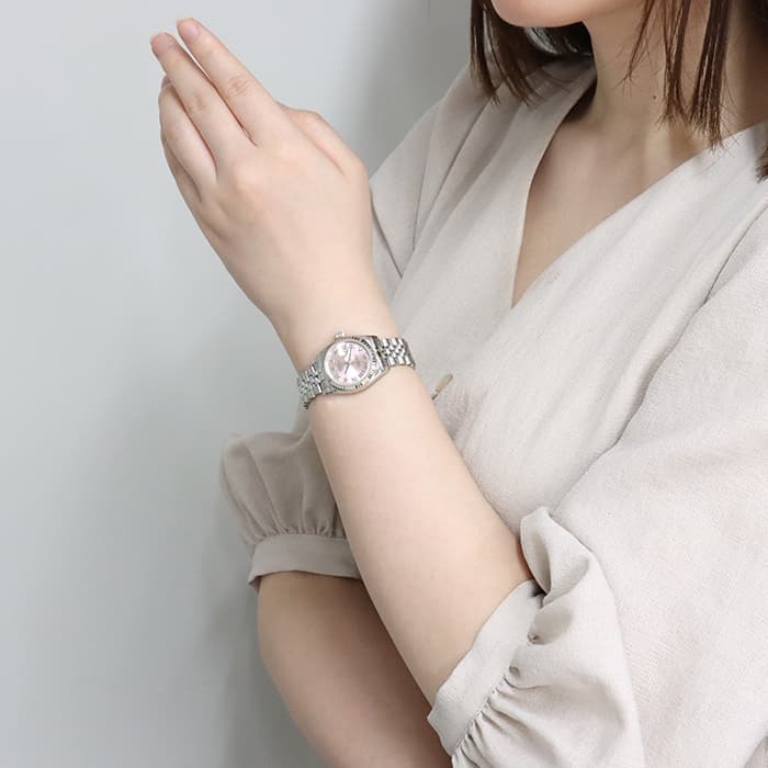 【141424】ROLEX ロレックス 179174 デイトジャスト 26 ブラックローマダイヤル ランダム番 WG/SS 自動巻き ギャランティーカード 当店オリジナルボックス 腕時計 時計 WATCH レディース 女性 女【中古】 楽天市場】ロレックス Rolex 腕時計 レディ デイトジャスト 26 179174