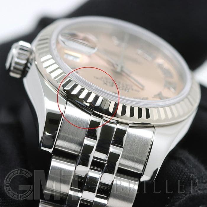 中古)ROLEX ロレックス デイトジャスト 26 179174 ピンクローマ（商品