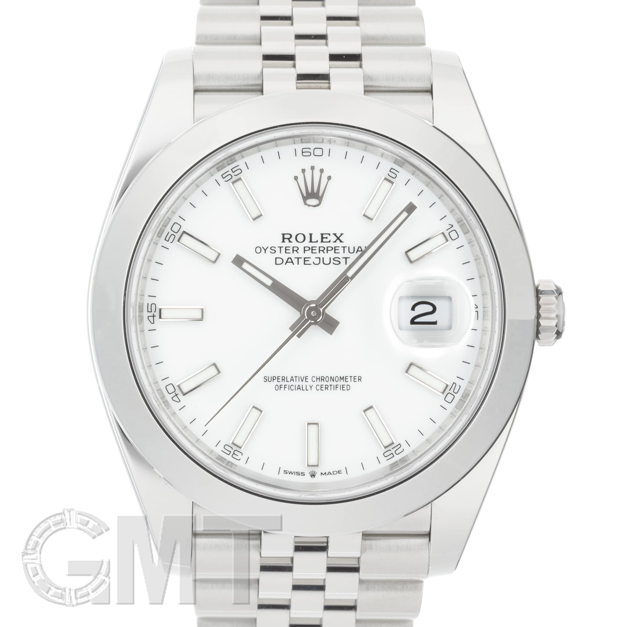 中古)ROLEX ロレックス デイトジャスト 41 126300 ホワイト ジュビリー