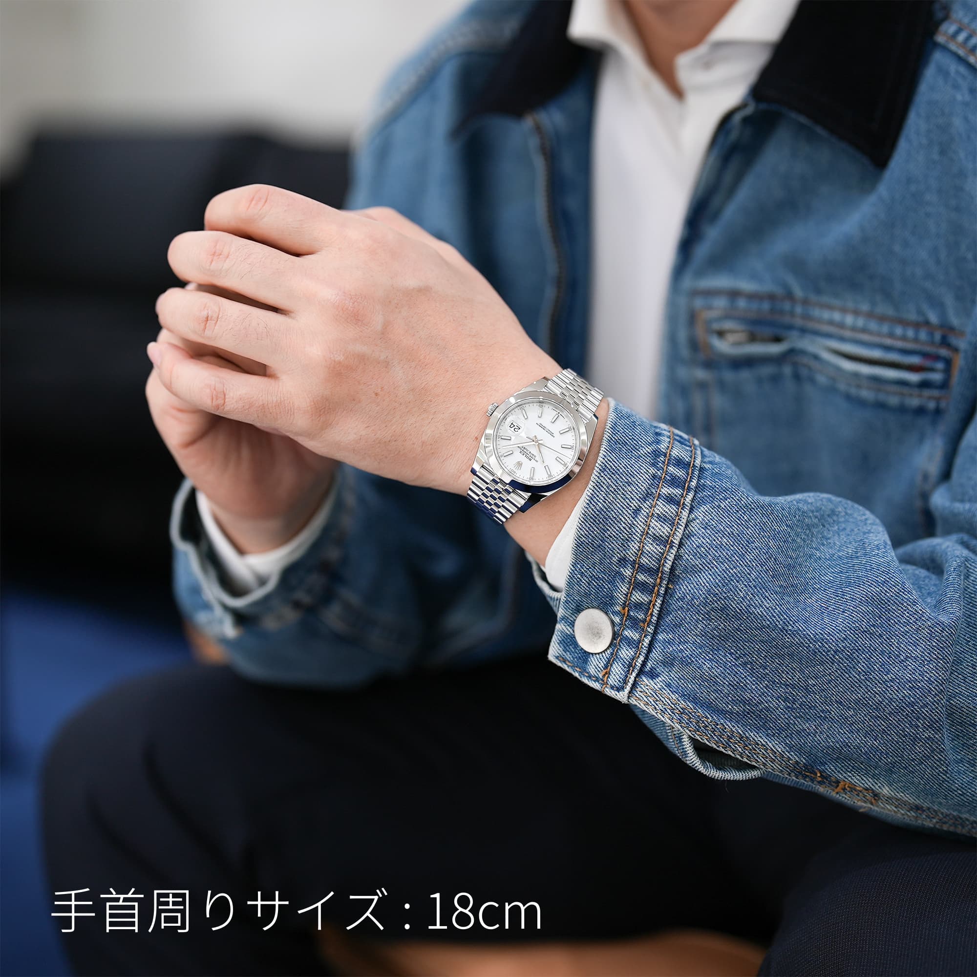 中古)ROLEX ロレックス デイトジャスト 41 126300 ホワイト ジュビリー