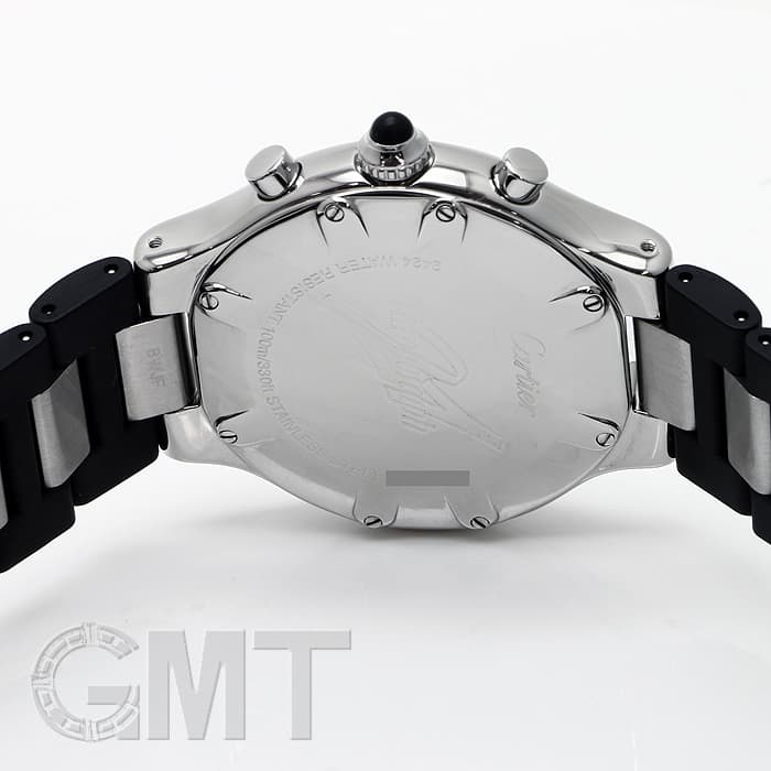 中古)CARTIER カルティエ クロノスカフ ラバー W10125U2（商品ID