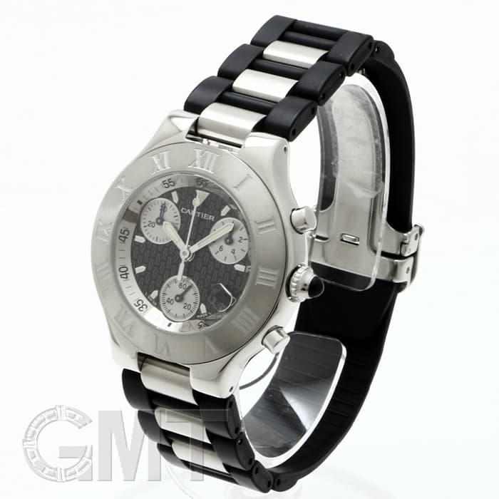 カルティエ　Cartier 腕時計　クロノスカフ ラバー クォーツ 楽天市場】【ウォッチ】Cartier カルティエ マスト21 クロノスカフ