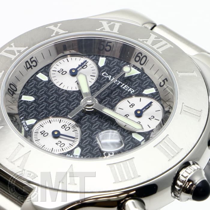 中古)CARTIER カルティエ クロノスカフ ラバー W10125U2（商品ID
