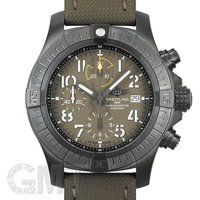 中古)BREITLING ブライトリング アベンジャー クロノグラフ 45 ナイト