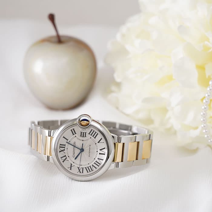 楽天市場】カルティエ CARTIER WSBB0028 バロンブルー 36mm