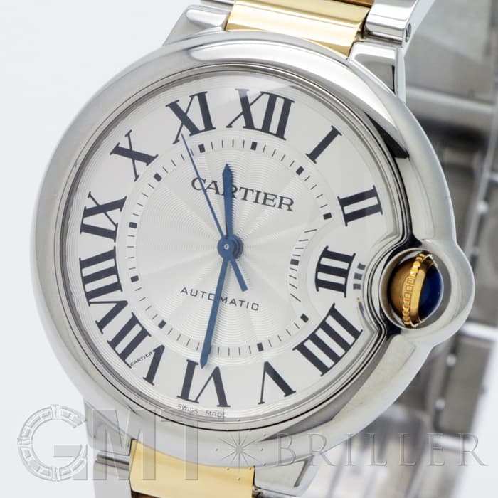 新品)CARTIER カルティエ バロンブルー 36mm W2BB0012※（商品ID