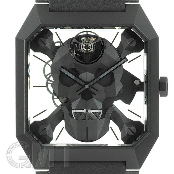 新品)BELL & ROSS ベル&ロス BR 01 サイバースカル BR01-CSK-CE/SRB