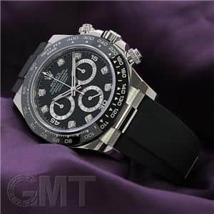中古)ROLEX ロレックス デイトナ 116519GLN ブラック 8Pダイヤ