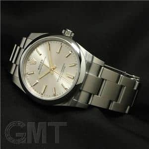 中古)ROLEX ロレックス オイスターパーペチュアル 34 124200 シルバー