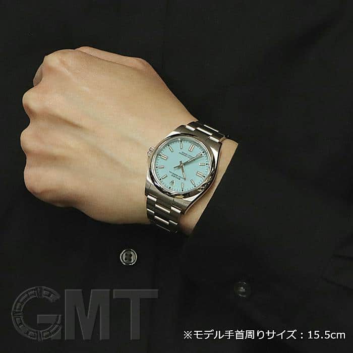 ロレックス オイスターパーペチュアル ターコイズブルー36㎜