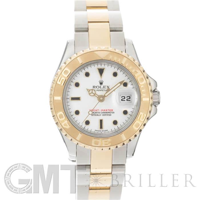 最安挑戦！ 中古)ROLEX ロレックス 169623（商品ID ホワイト ヨットマスター フラワー・リース