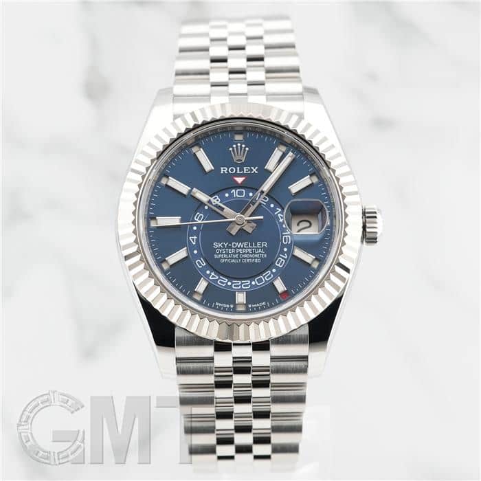 中古)ROLEX ロレックス スカイドゥエラー 336934 ブルー ジュビリー