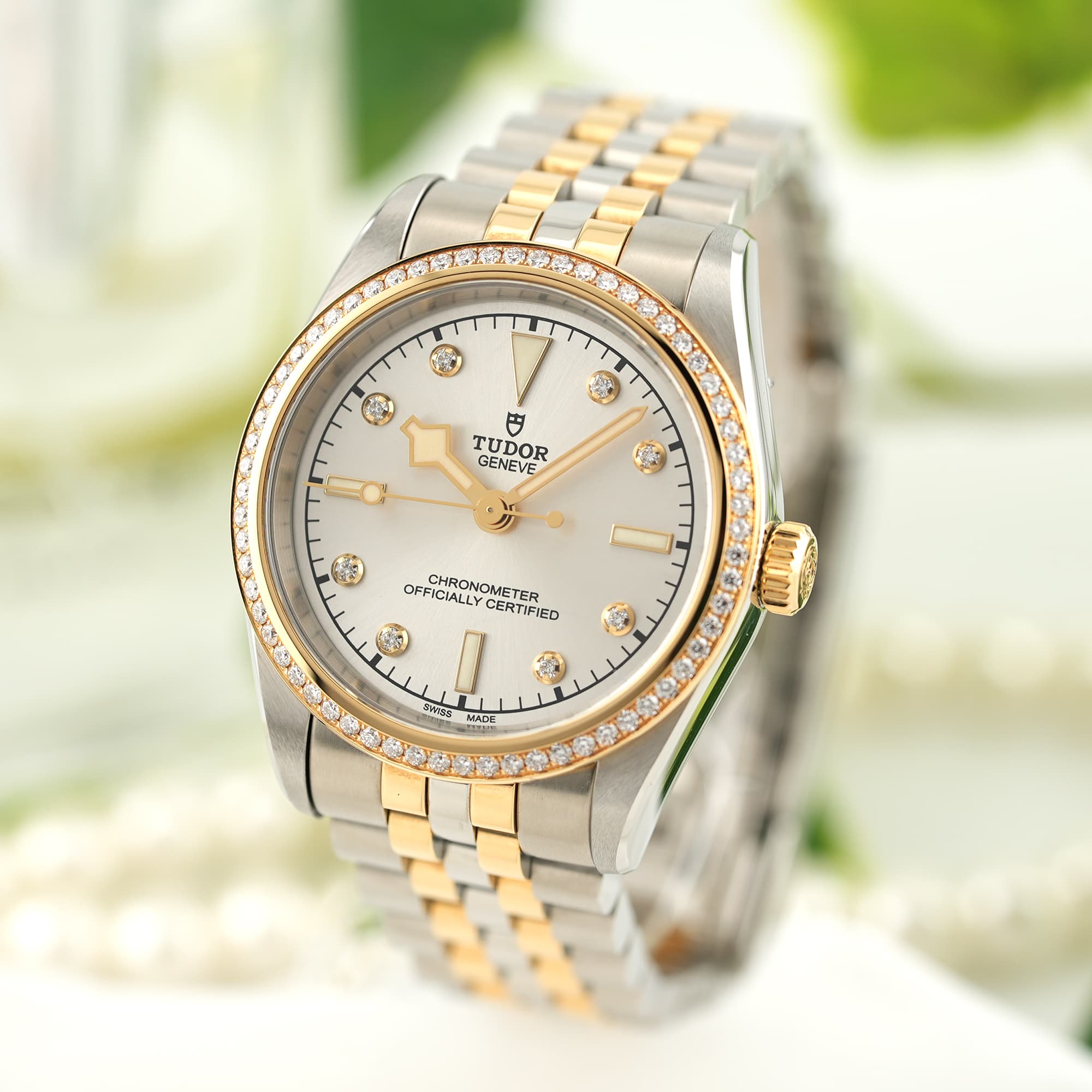 チューダー　ボックス 中古)TUDOR チューダー ブラックベイ ワン 31 シルバー M79613-0006