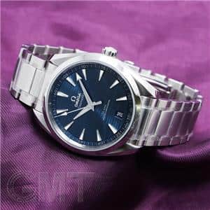 OMEGA オメガ シーマスター アクアテラ コーアクシャル マスタークロノメーター 220.10.41.21.03.004 ブルー メイン