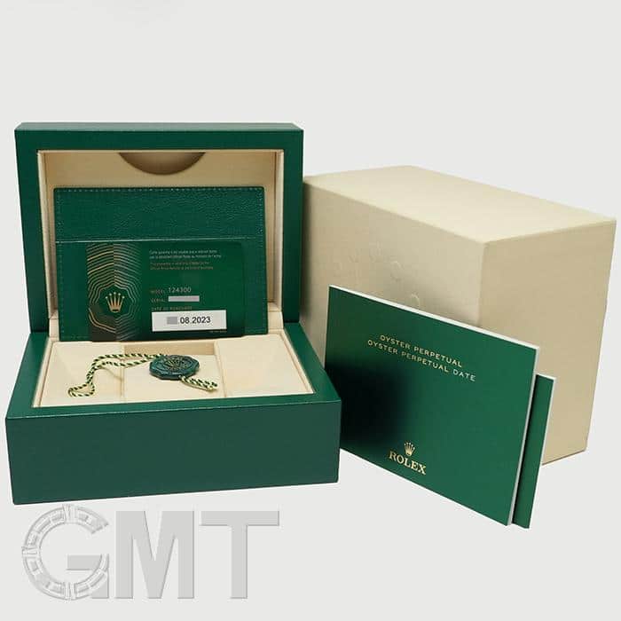 中古)ROLEX ロレックス オイスターパーペチュアル 41 124300 グリーン