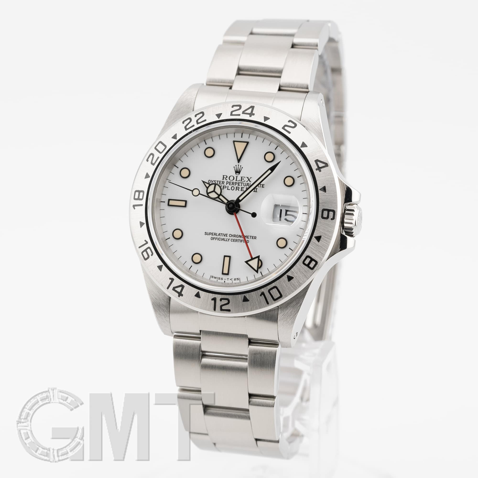 中古)ROLEX ロレックス エクスプローラー II 16570 ホワイト オール