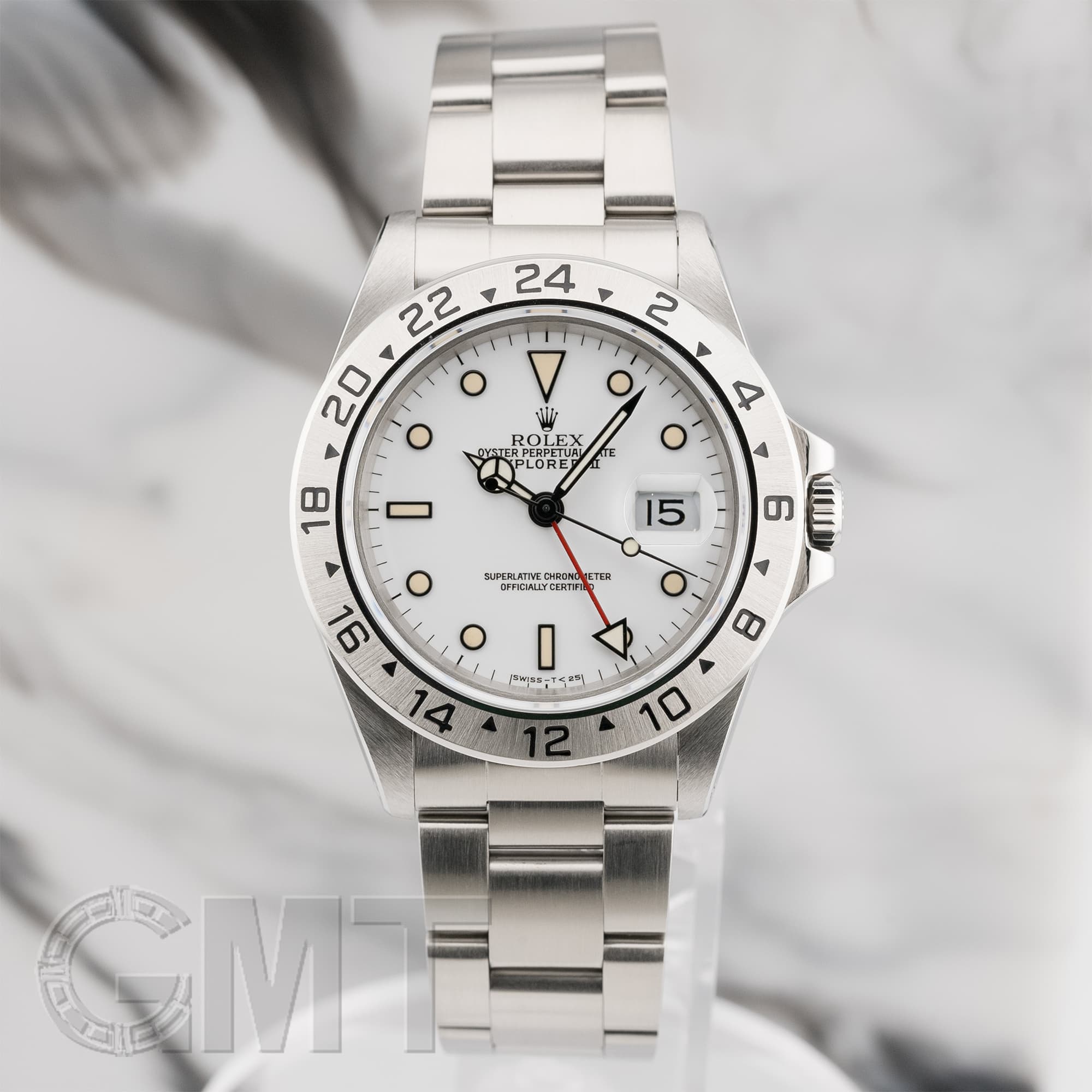中古)ROLEX ロレックス エクスプローラー II 16570 ホワイト オール