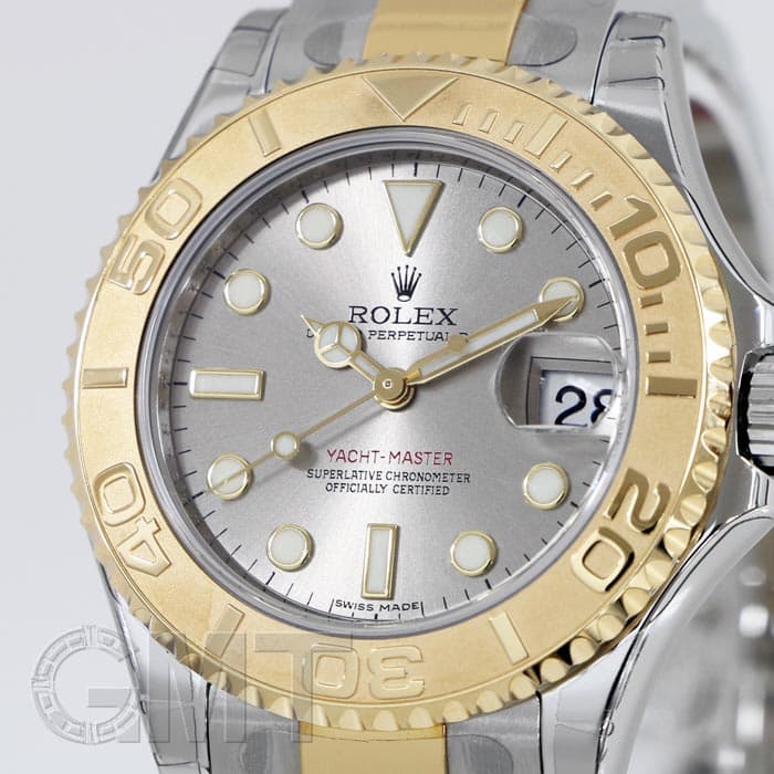 新品)ROLEX ロレックス ヨットマスター ボーイズ 168623 グレー（商品