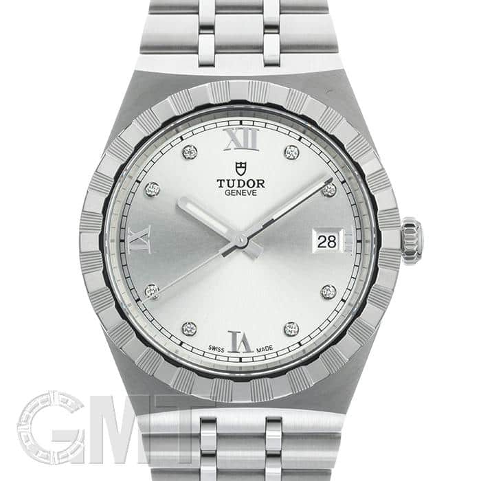 TUDORチューダー　ロイヤル　28500 　シルバー 新品)TUDOR チューダー ロイヤル M28500-0002 シルバー 8ポイント