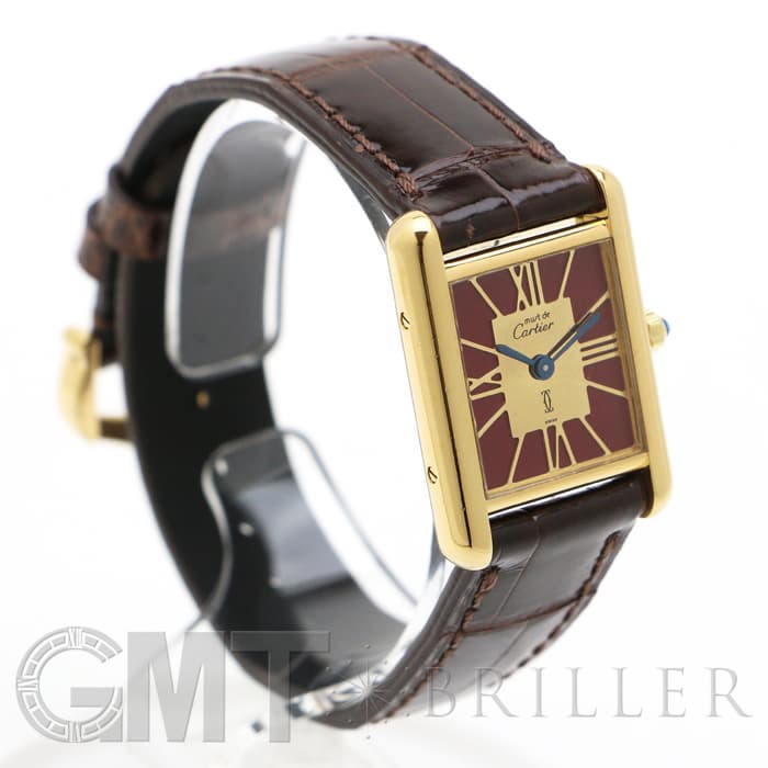 中古)CARTIER カルティエ タンク マストタンクS ヴェルメイユ