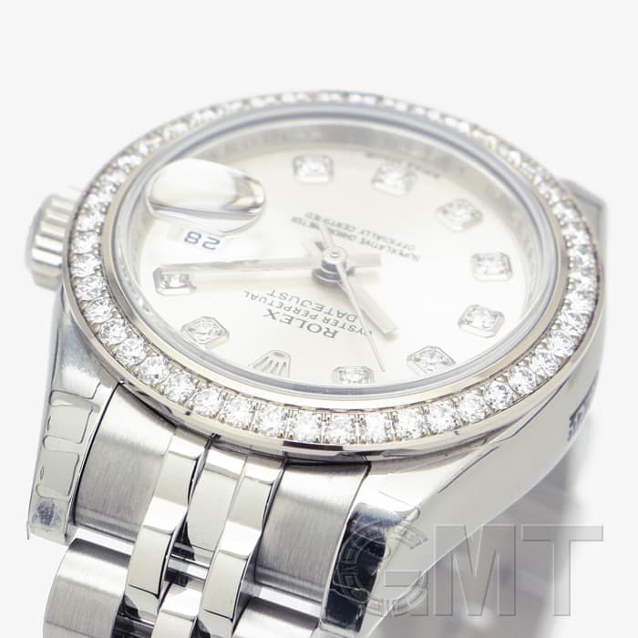 ロレックス デイトジャスト シルバー(ジャンク品) 新品)ROLEX ロレックス デイトジャスト 179384G シルバー（商品ID