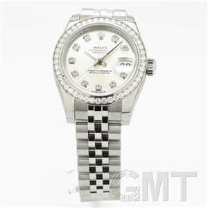 ロレックス デイトジャスト シルバー(ジャンク品) 新品)ROLEX ロレックス デイトジャスト 179384G シルバー（商品ID
