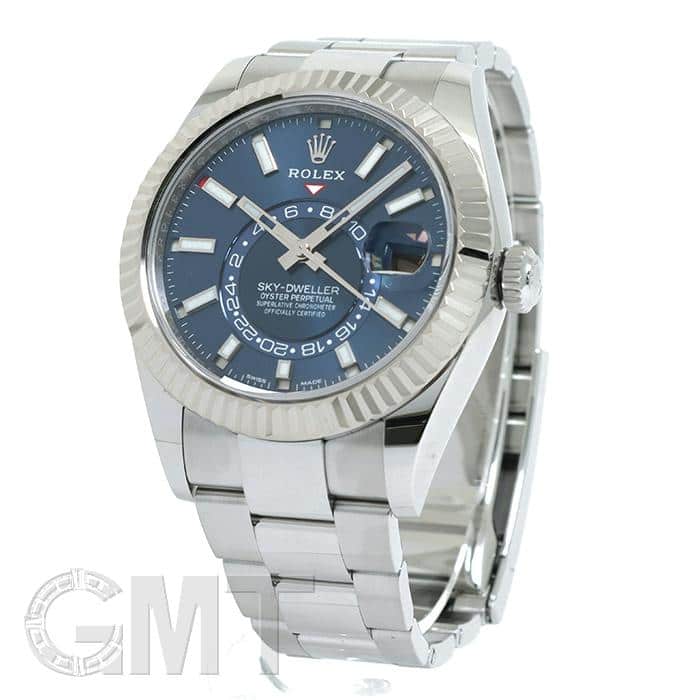 中古)ROLEX ロレックス スカイドゥエラー 326934 ブルー オイスター