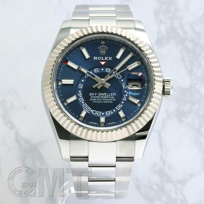 中古)ROLEX ロレックス スカイドゥエラー 326934 ブルー オイスター